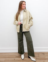 Load image into Gallery viewer, I&#39;m So Sorry Double Shoulder Detail Leather Jacket