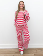 Load image into Gallery viewer, Lulu Mac Stripe Pants in Red