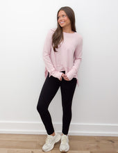 Load image into Gallery viewer, Waited All Year Cotton Slub LS Layering Top