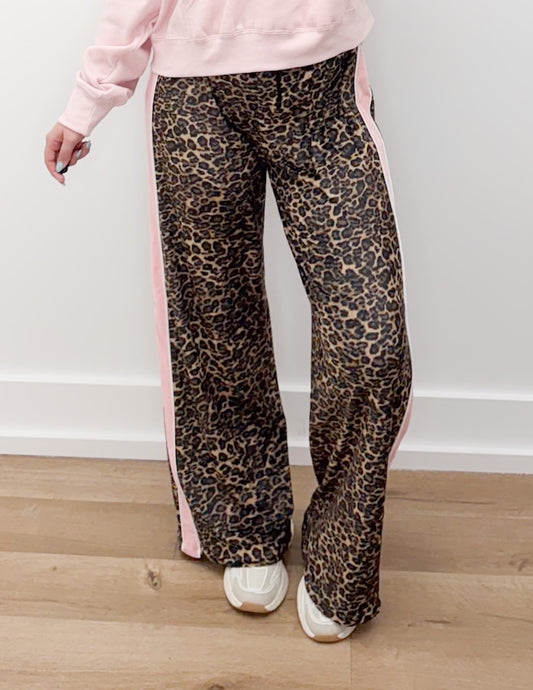 Don't Touch Me Velour Track Pants