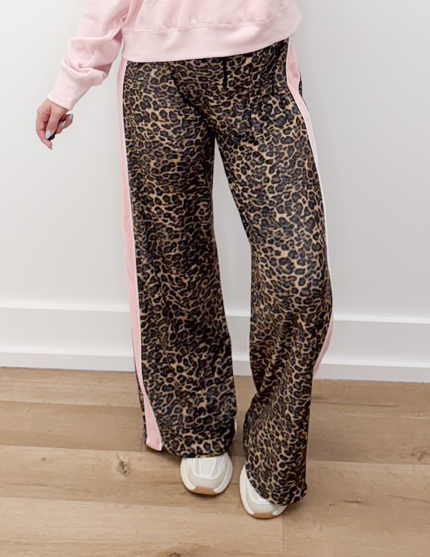 Don't Touch Me Velour Track Pants