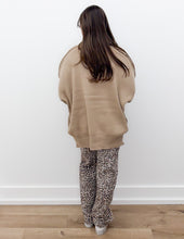 Load image into Gallery viewer, Start The Flame Side Slit Oversized Sweater in Lt. Mocha
