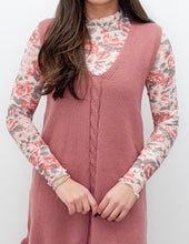 Load image into Gallery viewer, Keep Me Waiting Floral Mesh LS Top