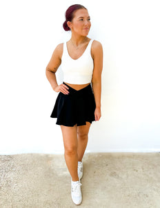 Something Like That Aligned Performance Tank in Cream