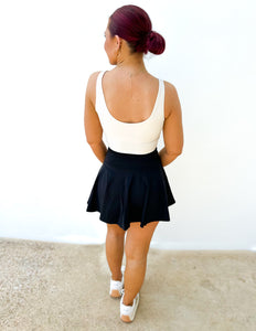 Something Like That Aligned Performance Tank in Cream