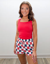 Load image into Gallery viewer, Found A Replacement Square Neck Tank Top in Ruby