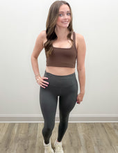 Load image into Gallery viewer, Free People Never Better Square Neck Bra in Cocoa