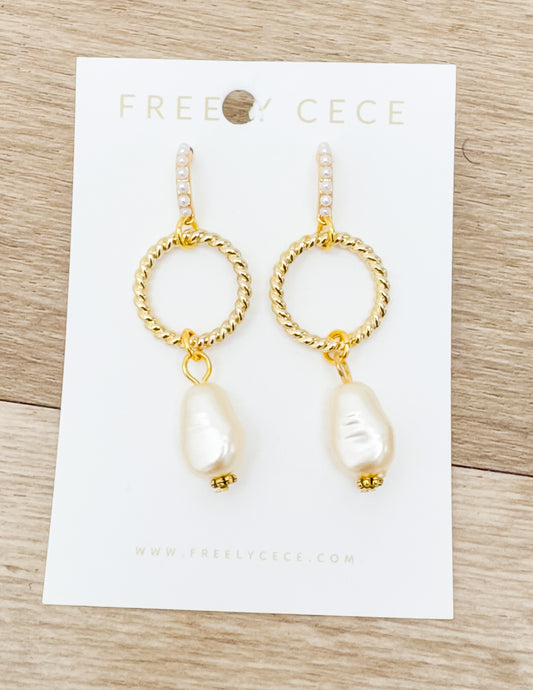 Classy Pearl Earrings