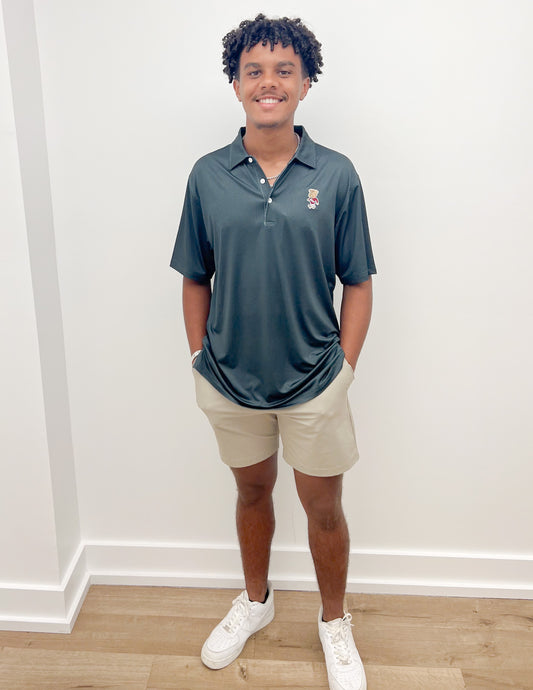Mississippi State Walking Bully Hex Polo