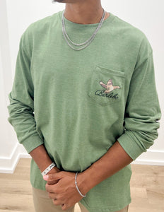 Burlebo Ducks Flying In LS Tee