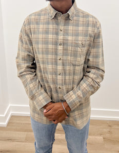 Southern Shirt Co. Braxton Lightweight Cord Flannel in Boulder