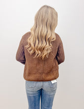 Load image into Gallery viewer, It&#39;s Time To Go Front Tie Knit Sweater Top