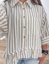 Load image into Gallery viewer, Waiting For The Sun Button Up Top in Latte