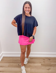 Fly With You Open Back Top in Black