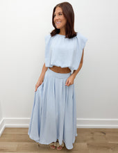 Load image into Gallery viewer, The Only Way Box Pleated Midi Skirt