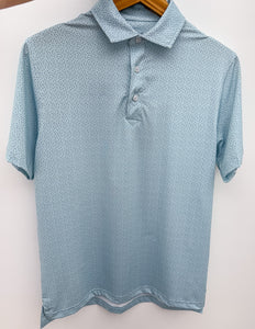 Coastal Cotton Kaleidoscope Printed Performance Polo
