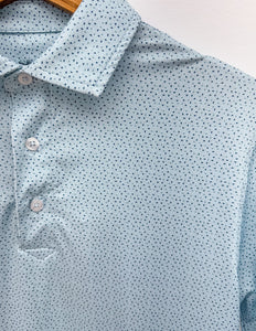 Coastal Cotton Kaleidoscope Printed Performance Polo