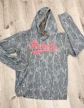 Load image into Gallery viewer, Rebels Script Mossy Oak Hoodie