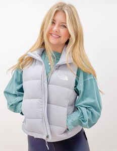 The North Face Women's Hydrenalite Down A-Line Vest in Blue Flax