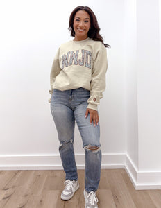Tongue Tied High Rise Mom Jeans