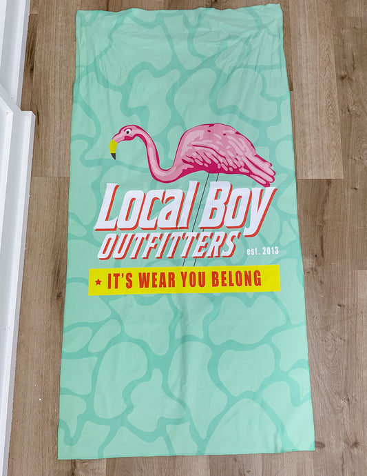 Local Boy Towel Neon Natty