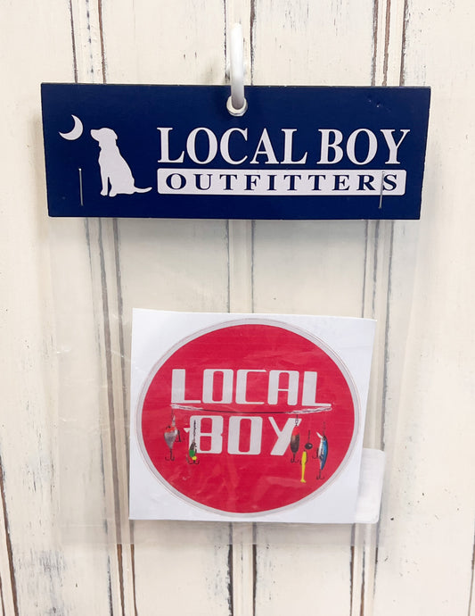 Local Boy Lures Decal