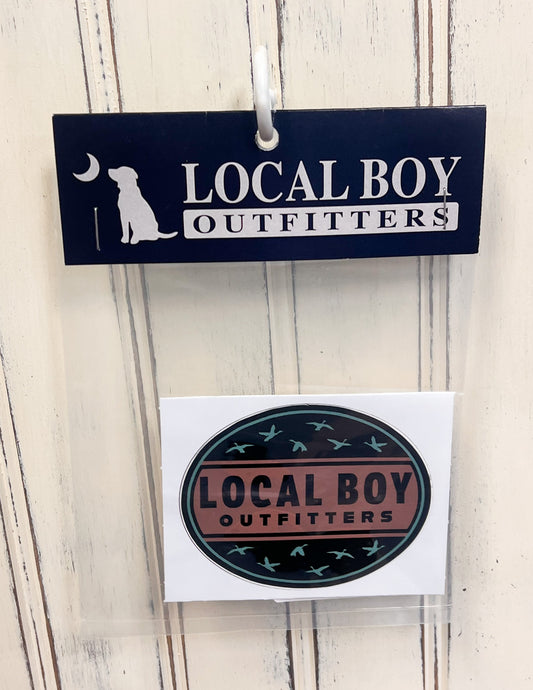 Local Boy Duck Badge Decal