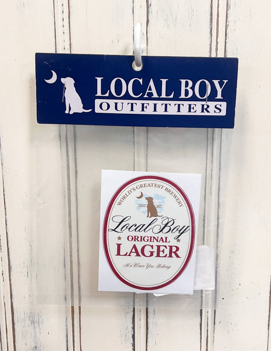 Local Boy Original Lager Decal