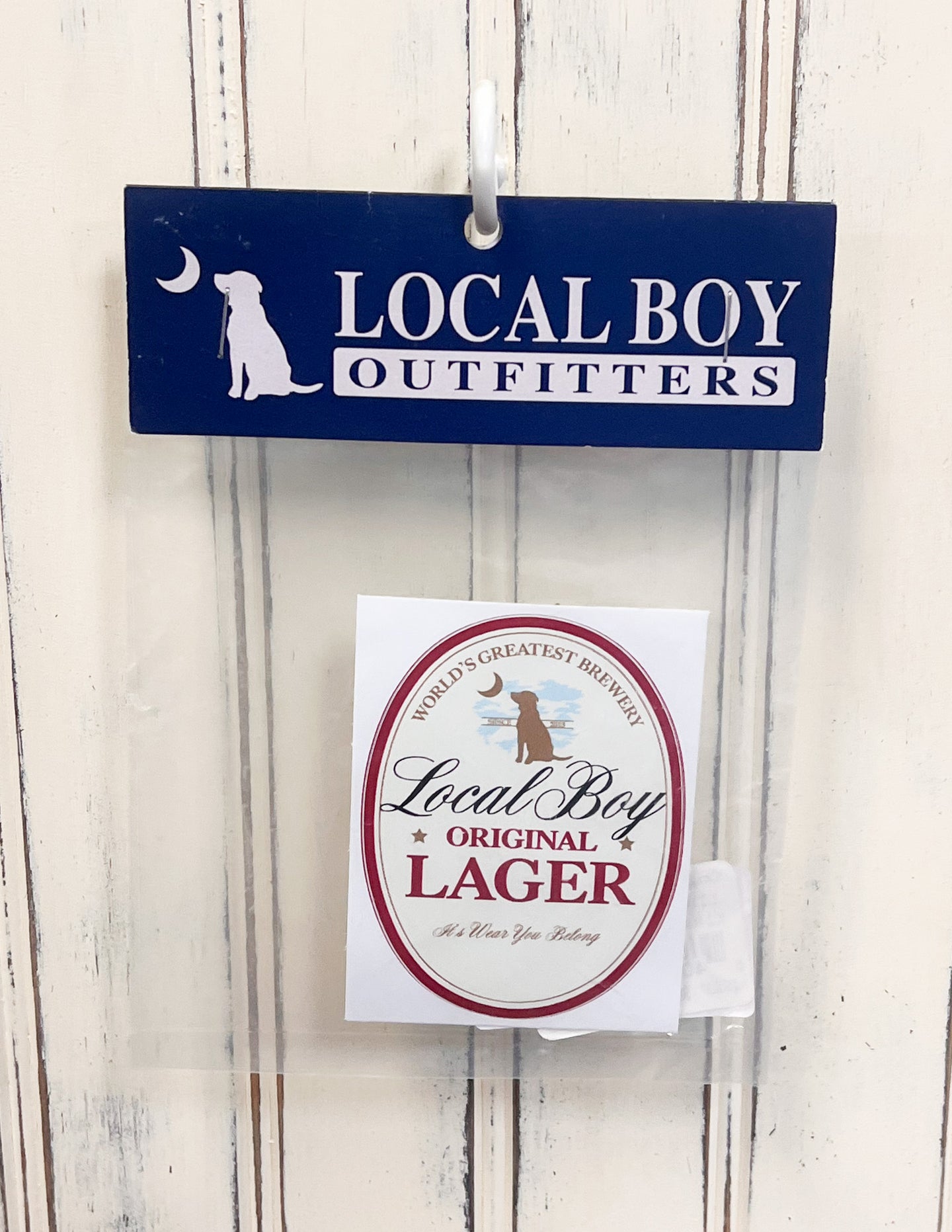 Local Boy Original Lager Decal