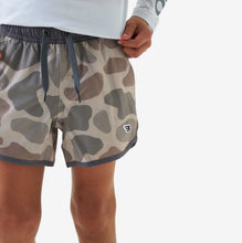 Load image into Gallery viewer, Burlebo Youth Swim Trunks in Jumbo Deer Camo
