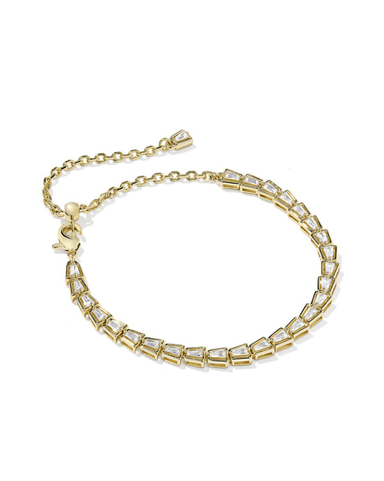 Kendra Scott Bella Tennis Bracelet in Gold