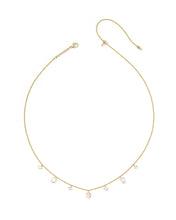 Load image into Gallery viewer, Kendra Scott Gold Cailin Strand Necklace in Ivory MOP