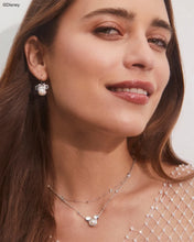 Load image into Gallery viewer, Kendra Scott Minnie Mouse Silver Drop Earrings in White Pearl