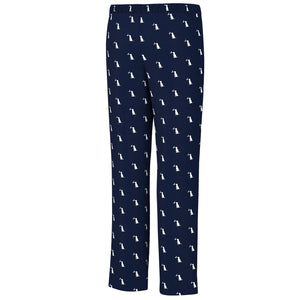 Local Boy Pajama Pants in Navy Dog & Moon