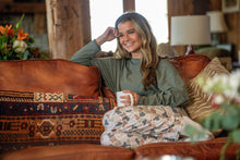 Load image into Gallery viewer, Local Girl Pajama Pants in Forest Camo Flora