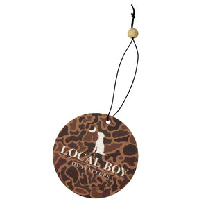 Local Boy Old School Camo Air Freshener