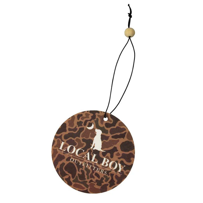 Local Boy Old School Camo Air Freshener