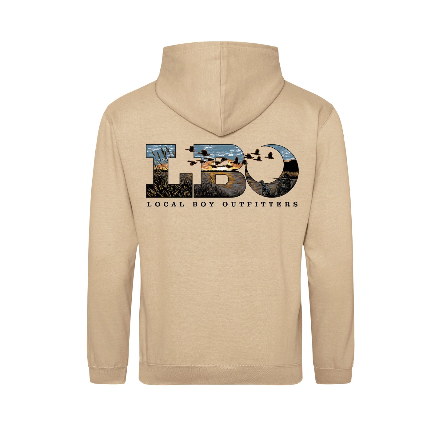 Local Boy LBO Marsh Scene Brushwood Hoodie