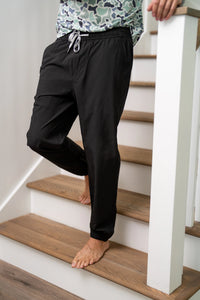 Local Boy Joggers in Black