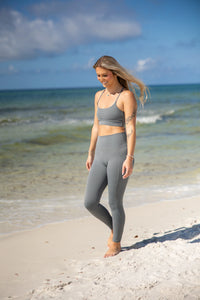 Local Girl Sports Bra in Graphite