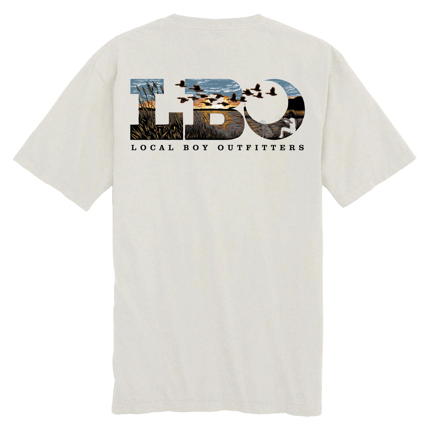 Local Boy Marsh Scene SS Tee