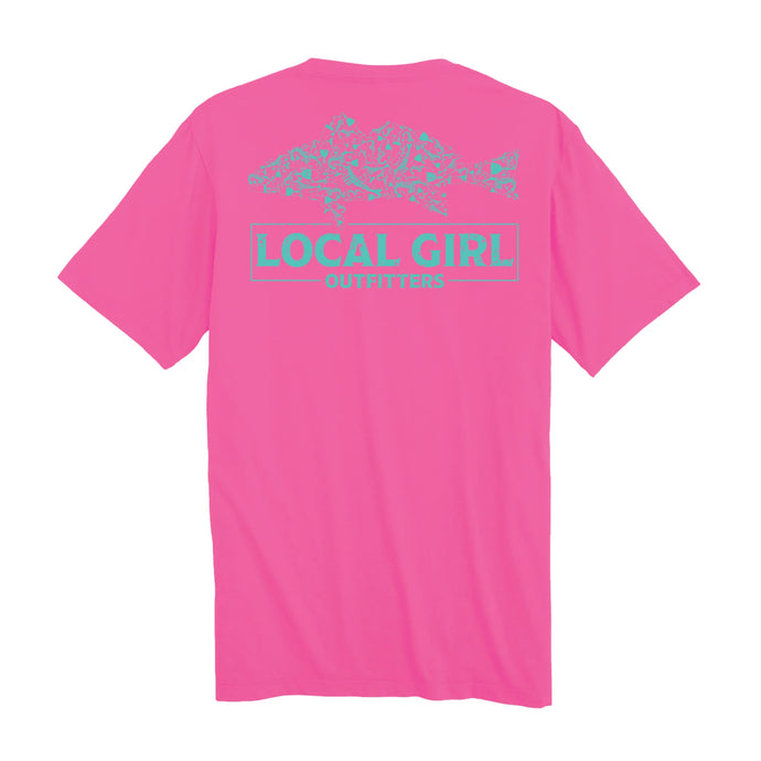 Local Girl Redfish Lures SS Tee