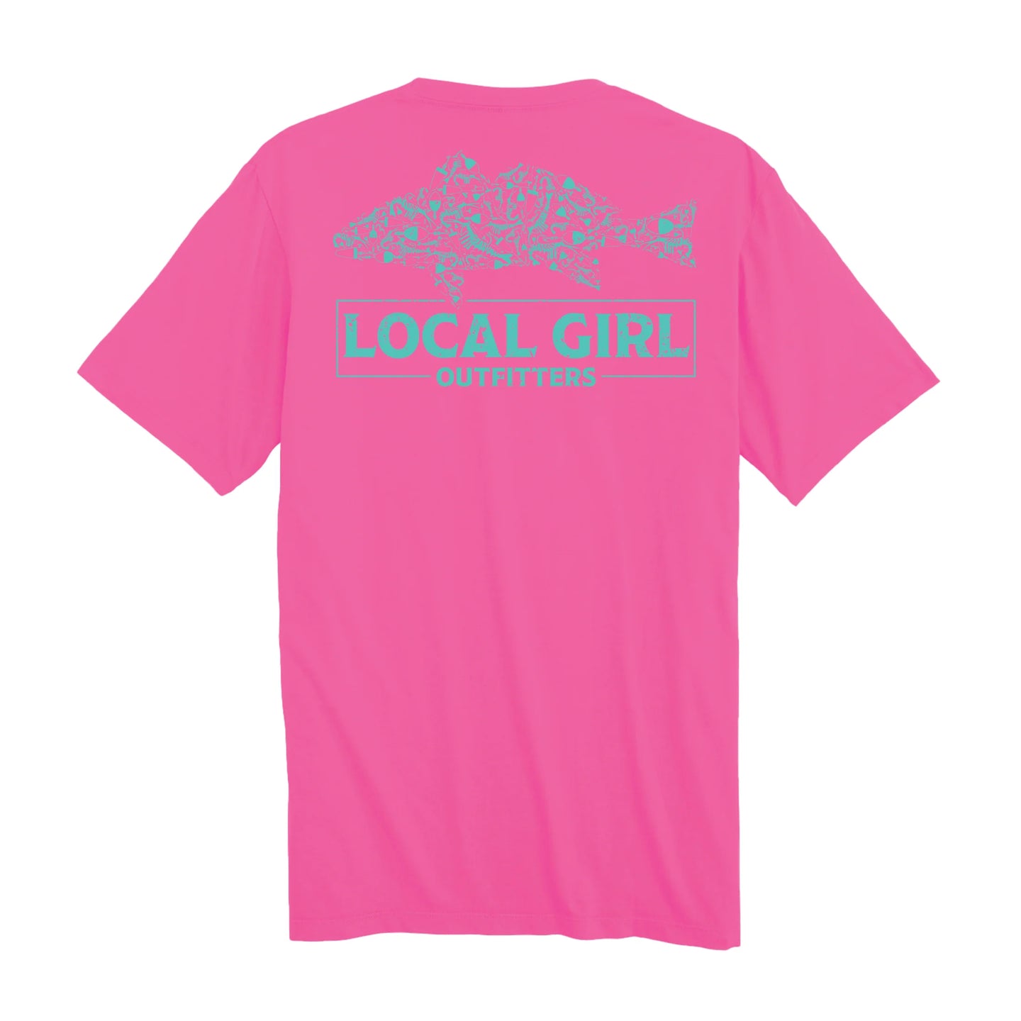 Local Girl Redfish Lures SS Tee