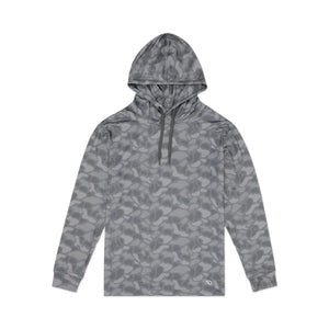 Burlebo Men's Performance Hoodie in Stone Camo