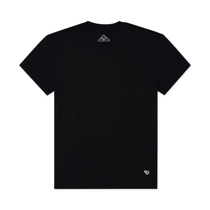 Burlebo Go To SS Tee in Midnight Black