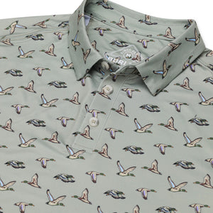 Burlebo Performance Polo in Flying Ducks