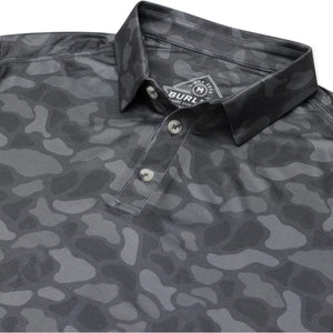 Burlebo Performance Polo in Stone Camo