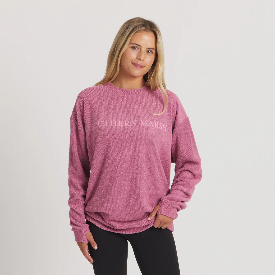 Southern Marsh Sunday Morning Sweater in Mulberry