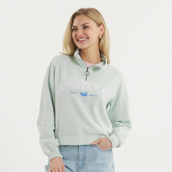 Southern Marsh Women's Seawash Vintage Quarter Zip