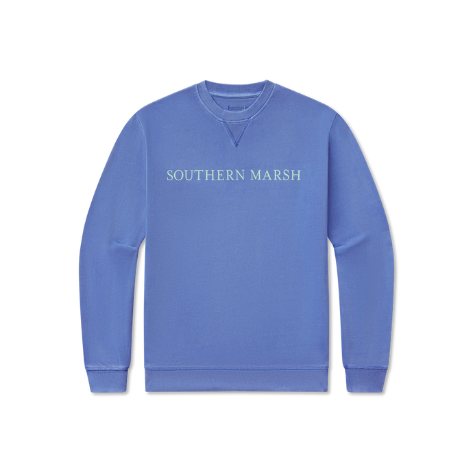 Southern Marsh Seawash Sweatshirt in Dark Bluebonnet
